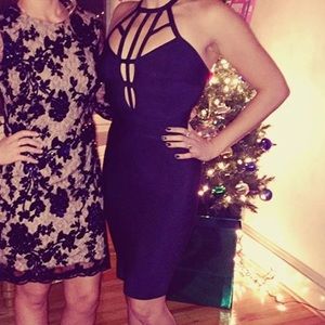 WOW Couture Black Bodycon/Bandage Dress